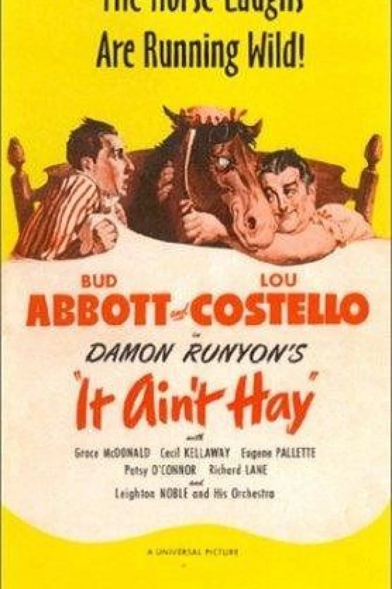 It Ain't Hay Plakat