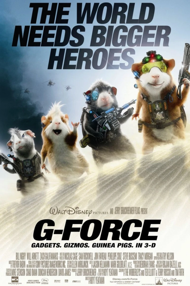 G-Force Plakat