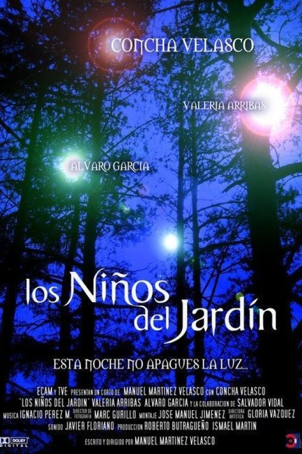 Los niños del jardín Plakat