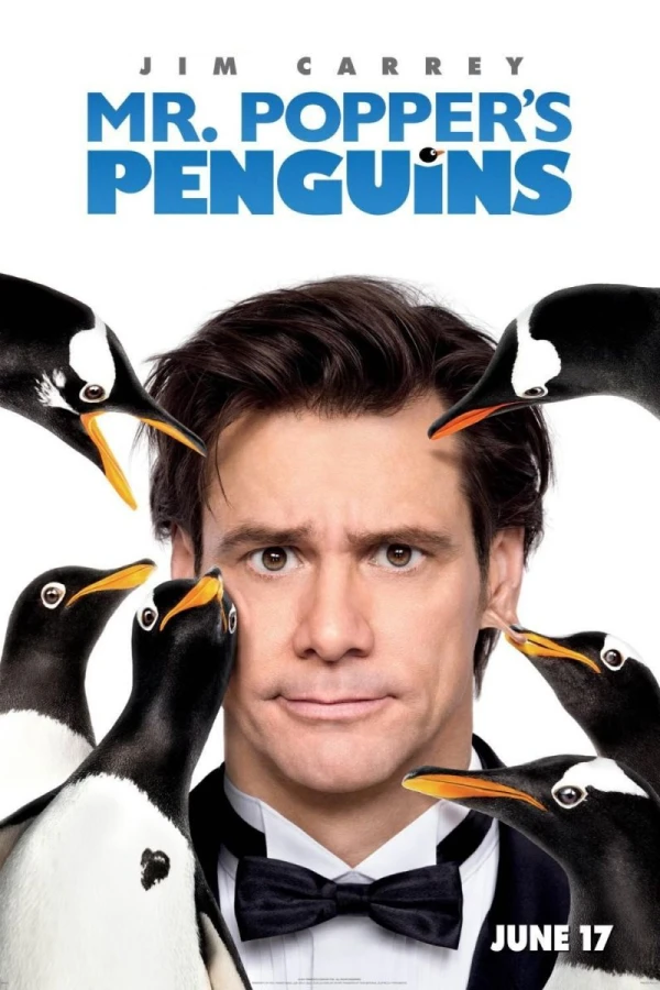 Poppers Pingviner Plakat