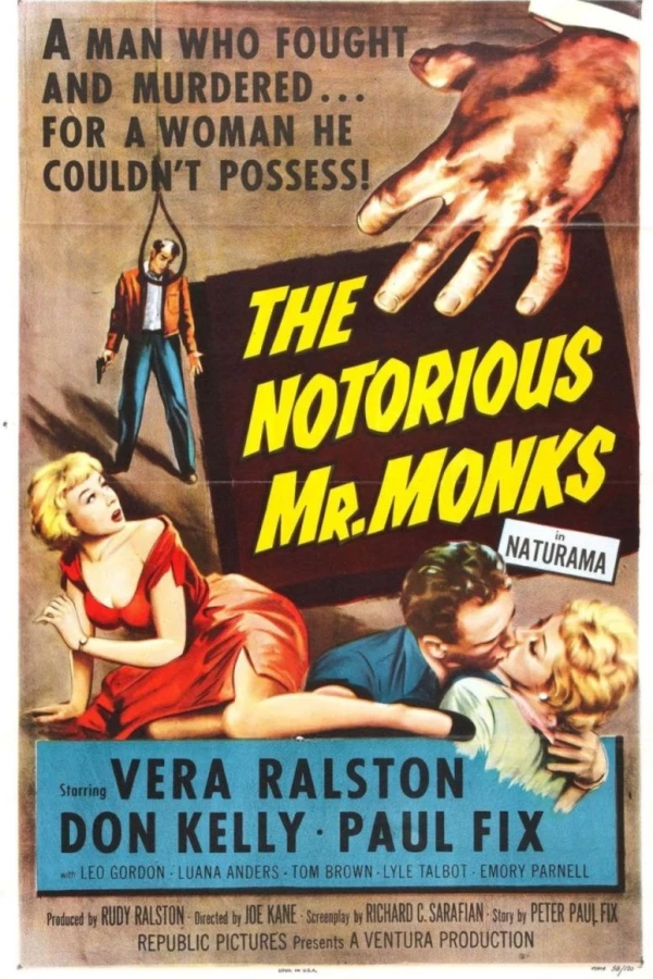 The Notorious Mr. Monks Plakat