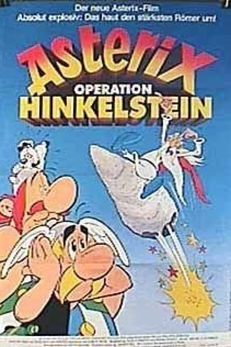 Asterix og Operasjon Bautastein Plakat