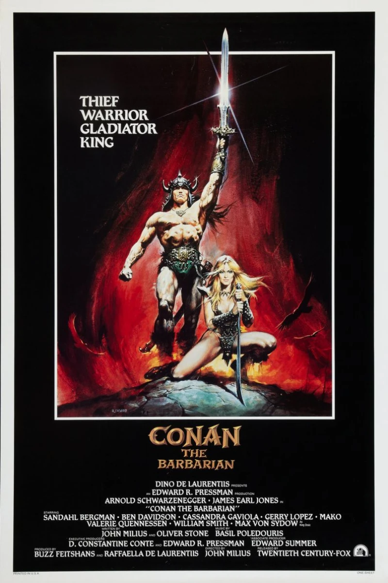 Conan the Barbarian Plakat