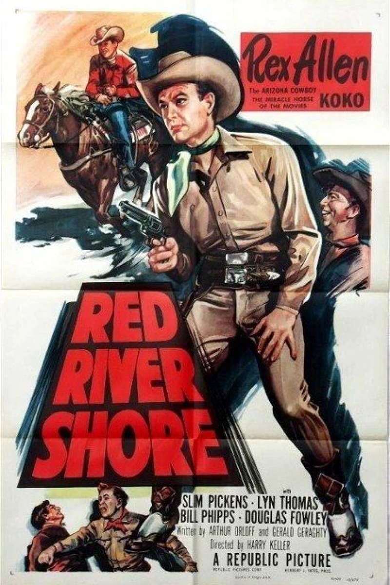 Red River Shore Plakat