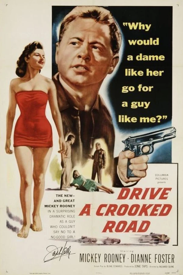 Drive a Crooked Road Plakat