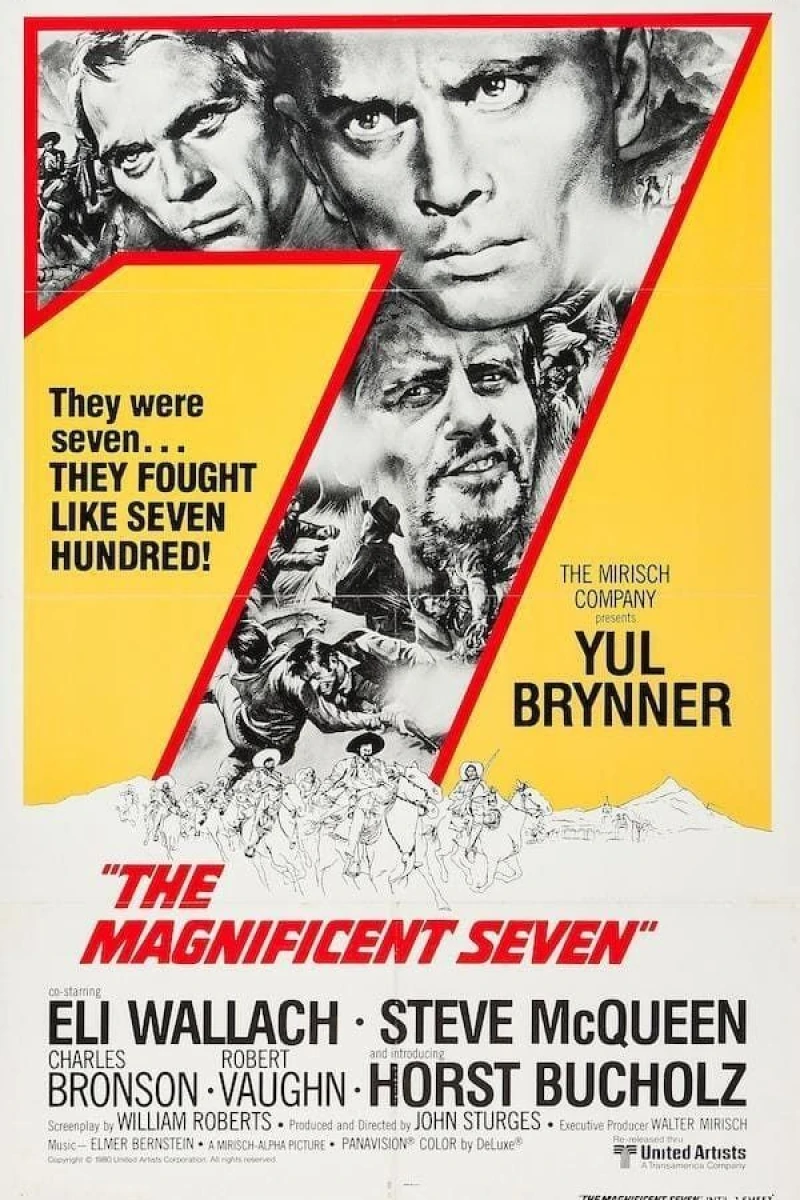 The Magnificent Seven Plakat