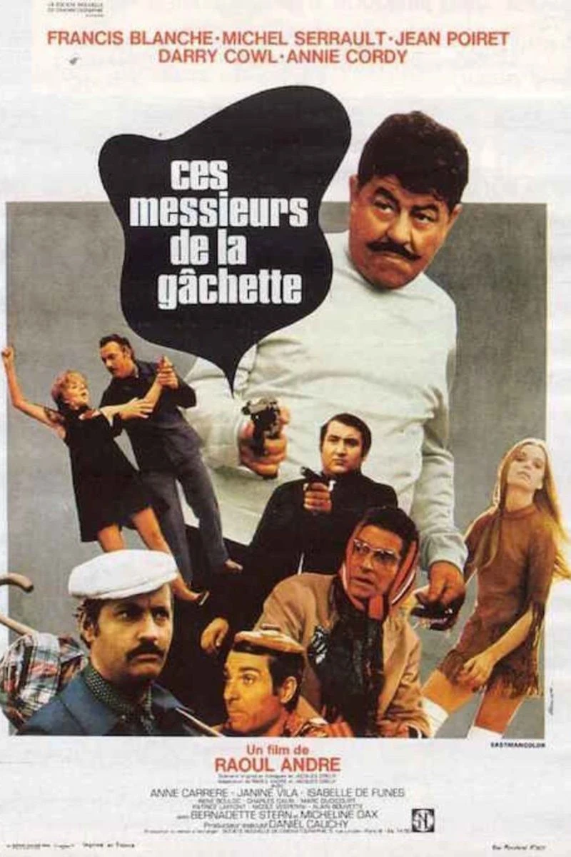 Ces messieurs de la gâchette Plakat