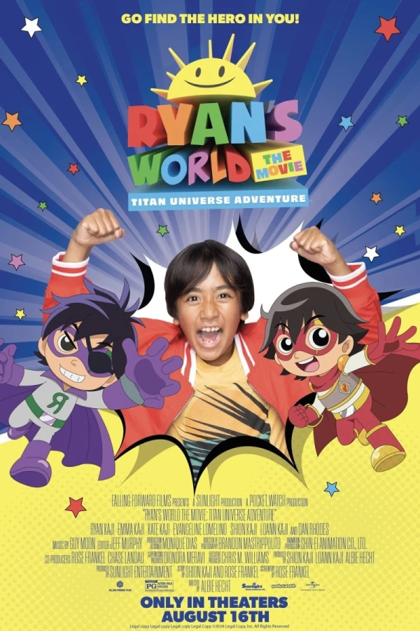 Ryan's World the Movie: Titan Universe Adventure Plakat