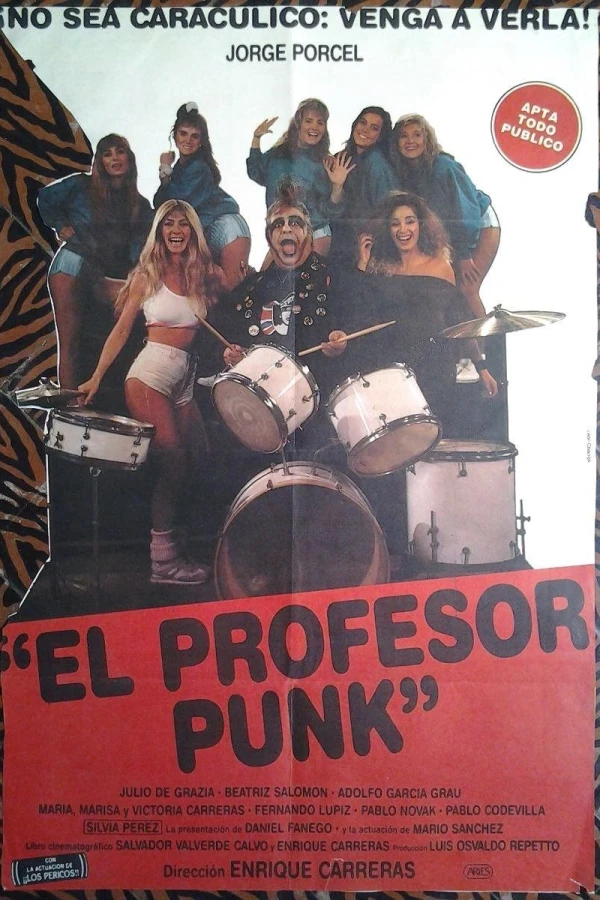 El profesor Punk Plakat