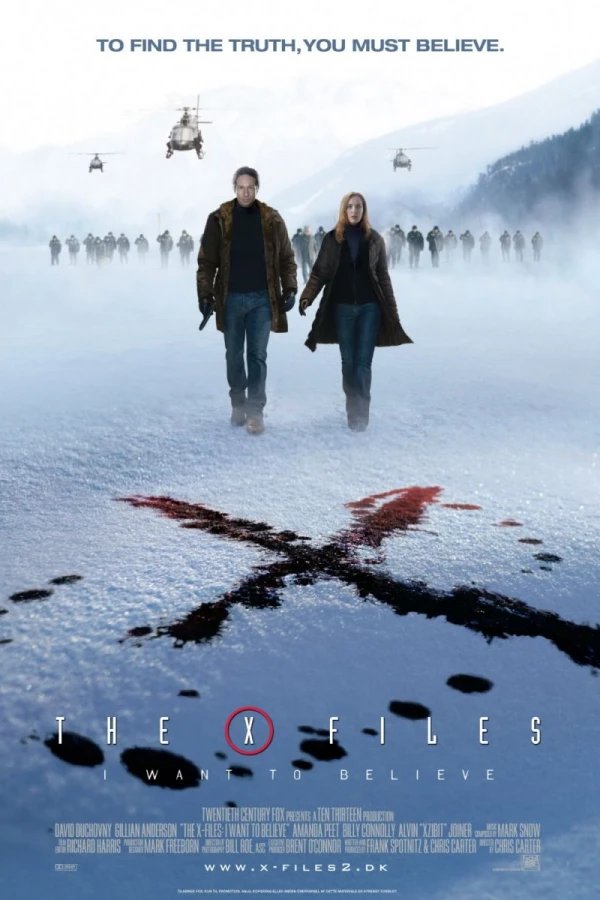 The X Files: I Want to Believe Plakat