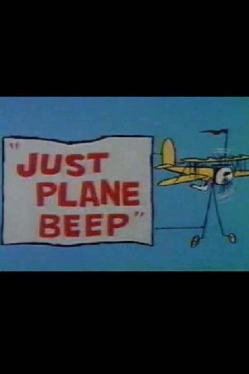 Just Plane Beep Plakat