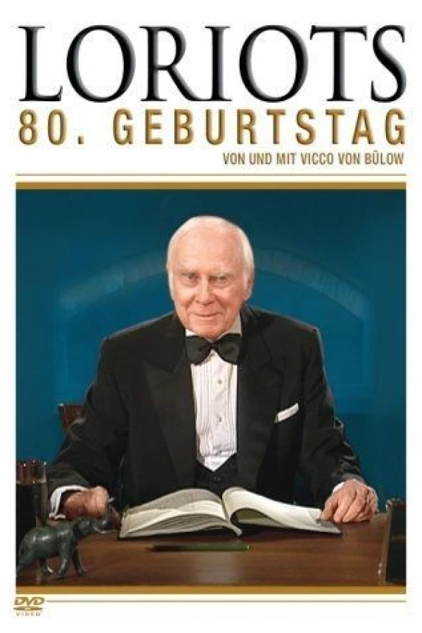 Loriots 80. Geburtstag Plakat