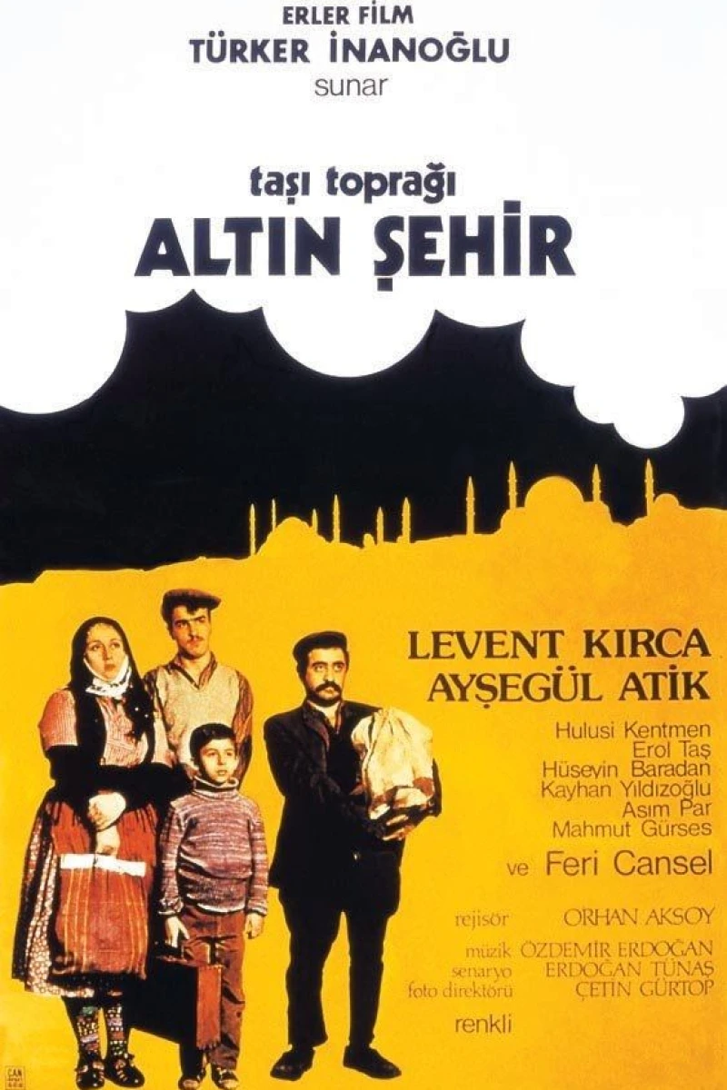 Tasi topragi altin sehir Plakat