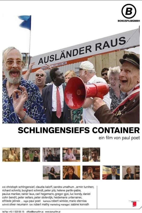 Foreigners out! Schlingensiefs Container Plakat