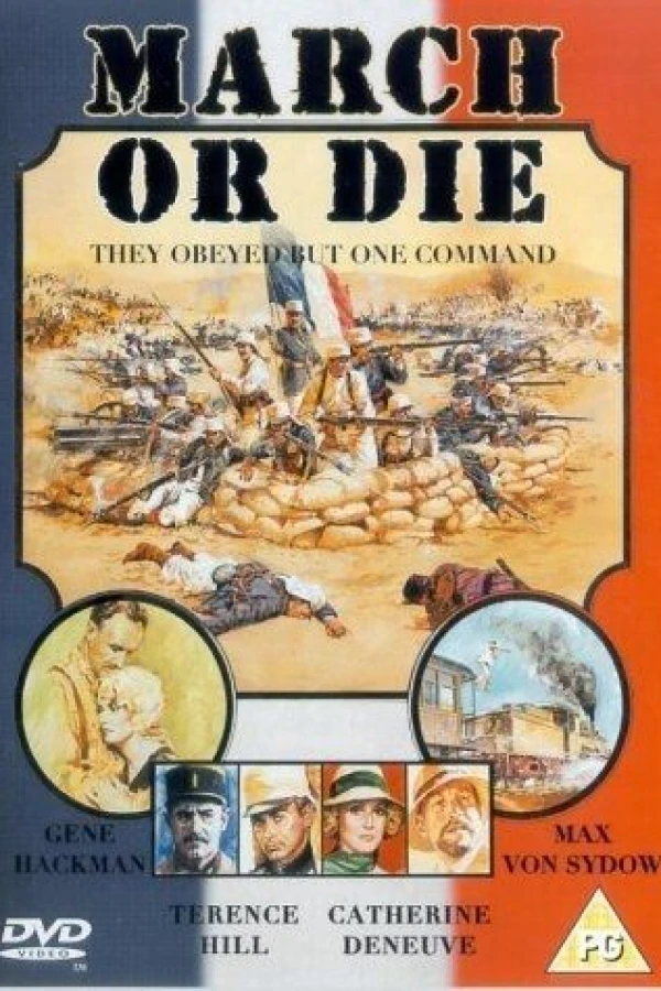 March or Die Plakat