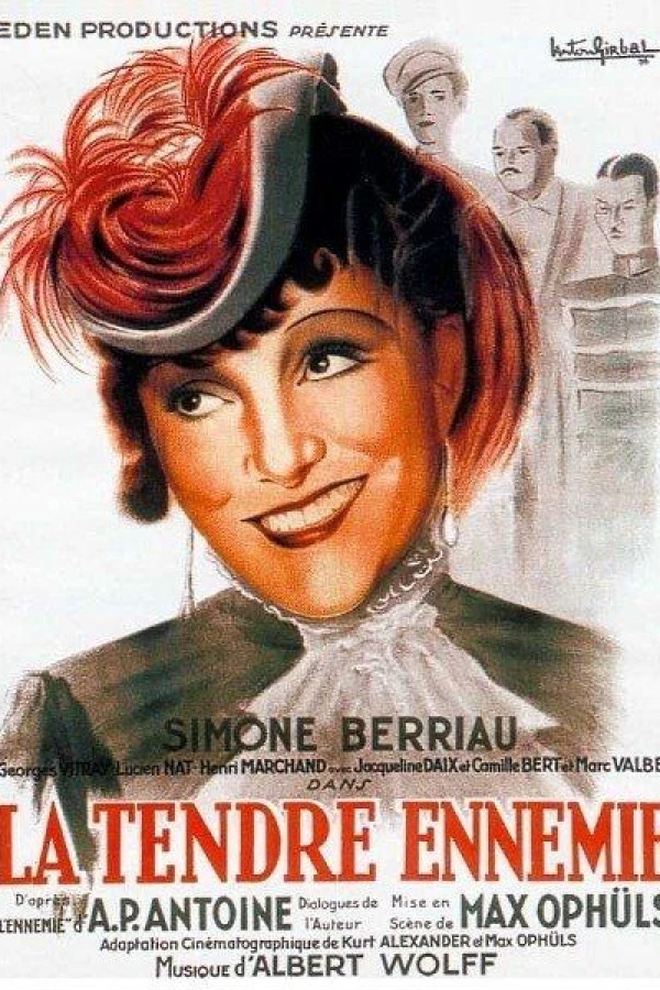 La tendre ennemie Plakat