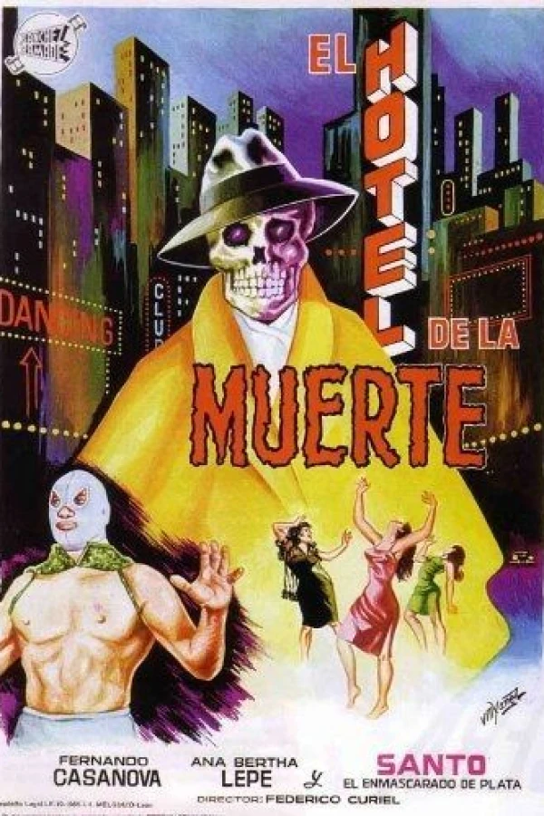 Santo en el hotel de la muerte Plakat