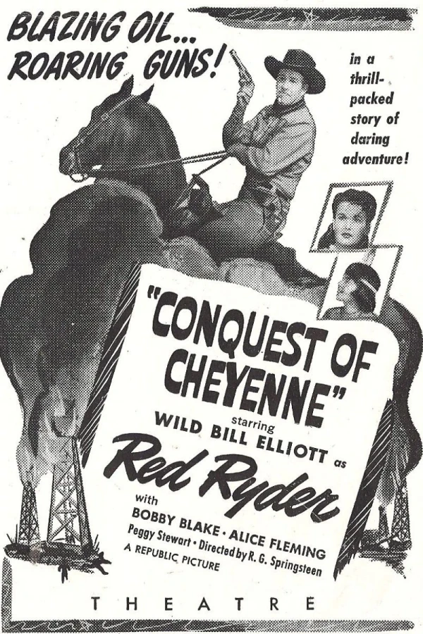 Conquest of Cheyenne Plakat