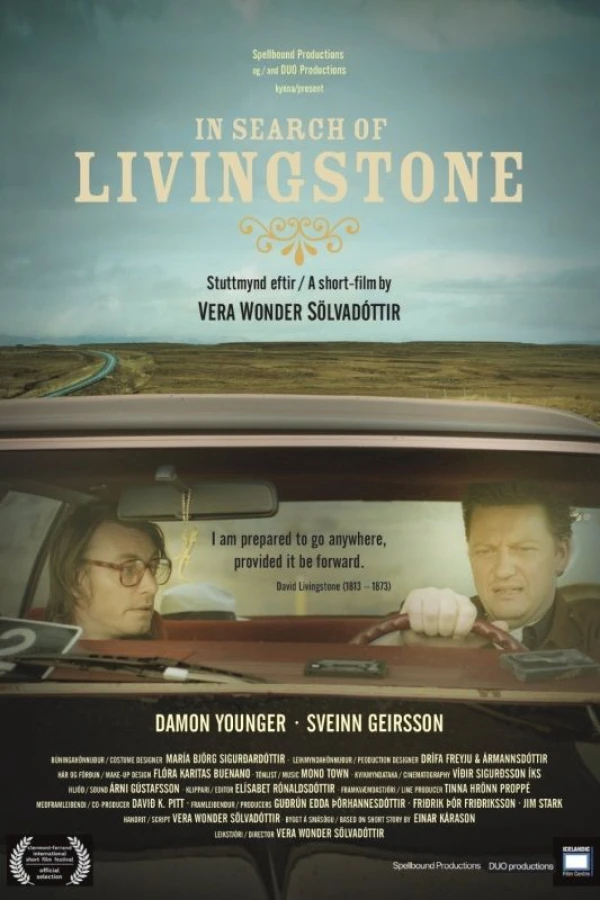 Leitin að Livingstone Plakat