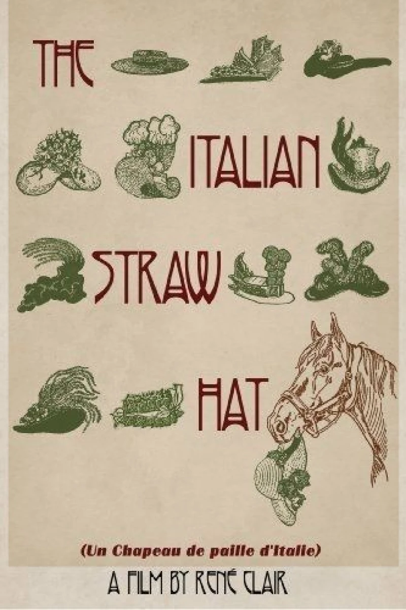 Den italienske stråhatt Plakat