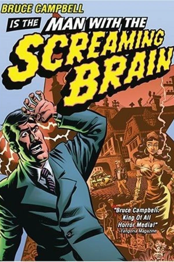 Man with the Screaming Brain Plakat