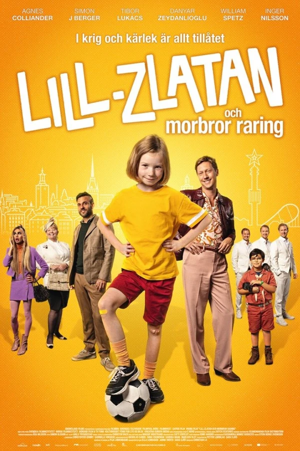 Lill-Zlatan och morbror Raring Plakat