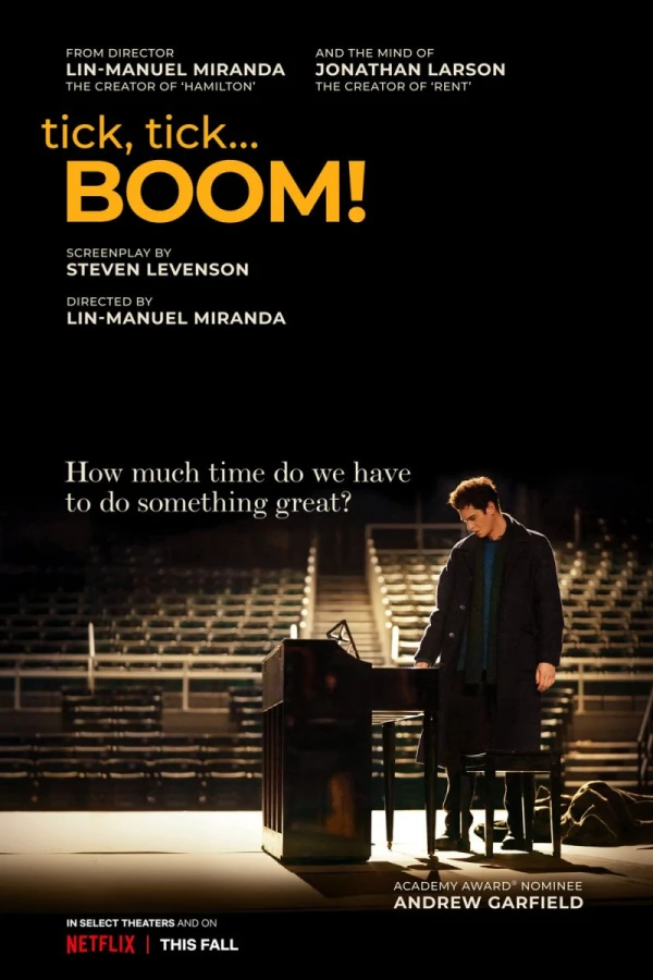 tick, tick...Boom! Plakat