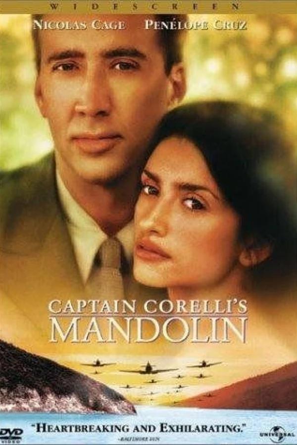 Kaptein Corellis mandolin Plakat