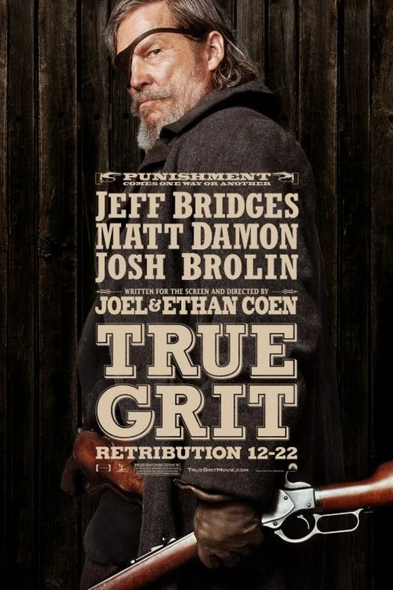 True Grit - Et ekte mannfolk Plakat