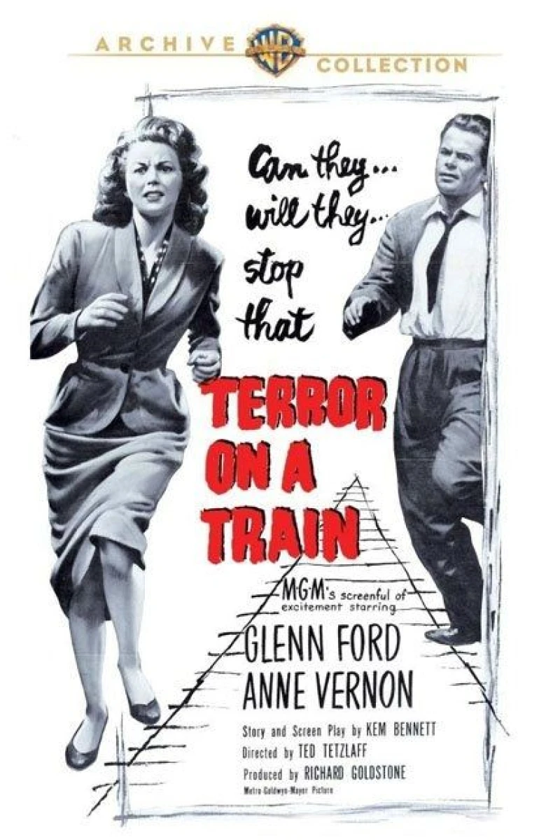 Terror on a Train Plakat