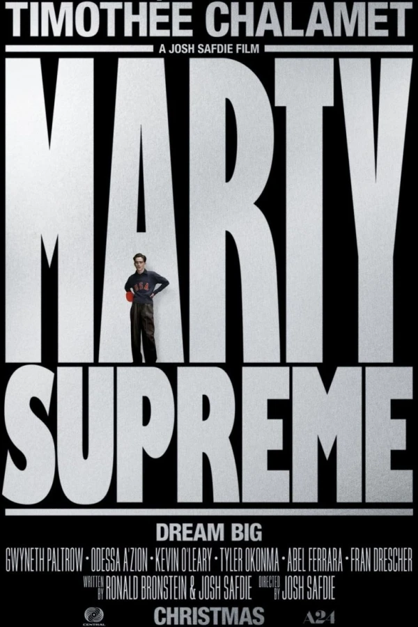 Marty Supreme Plakat