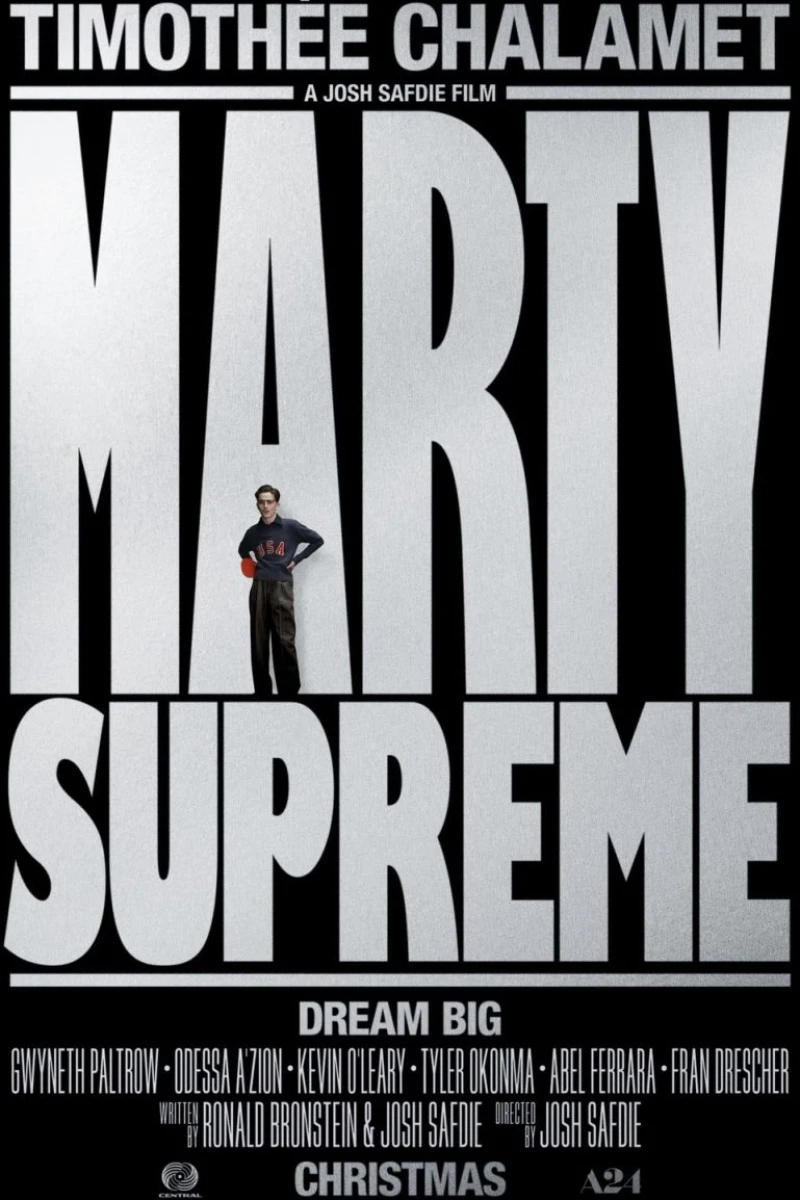 Marty Supreme Plakat