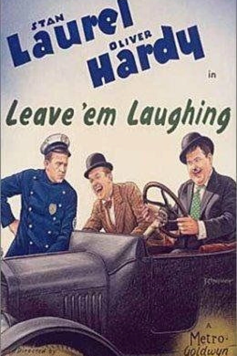 Leave 'Em Laughing Plakat