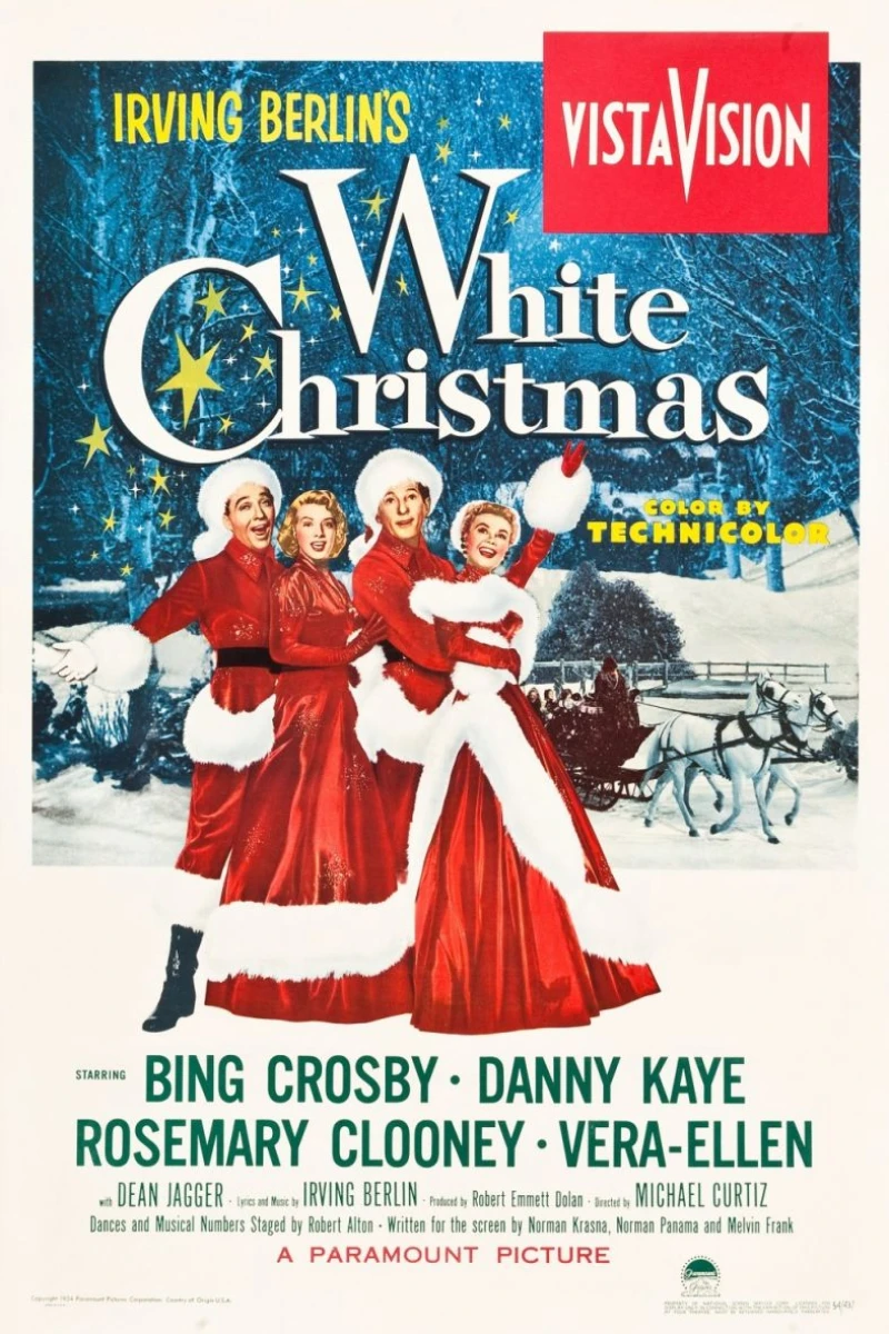 White Christmas Plakat