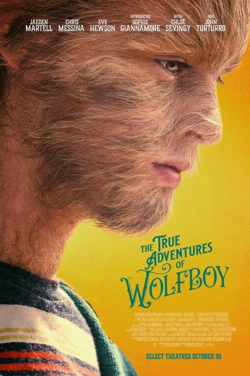 The True Adventures of Wolfboy Plakat