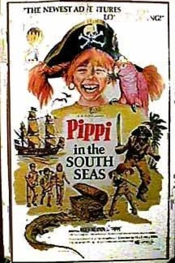 Pippi drar til sjøs Plakat