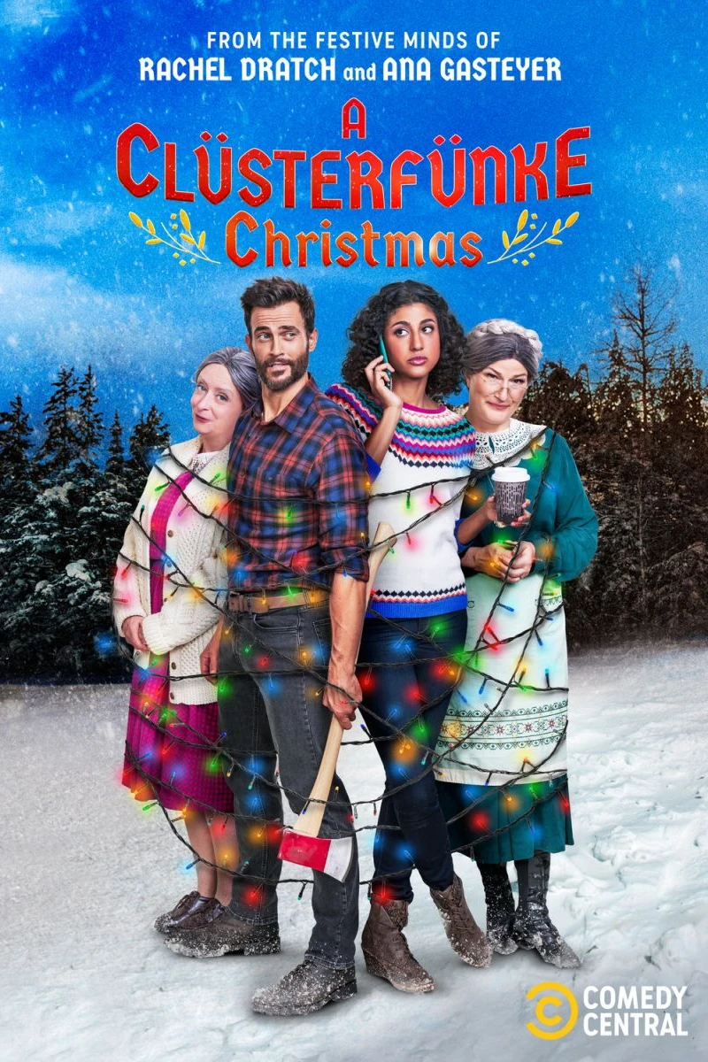 A Clüsterfünke Christmas Plakat