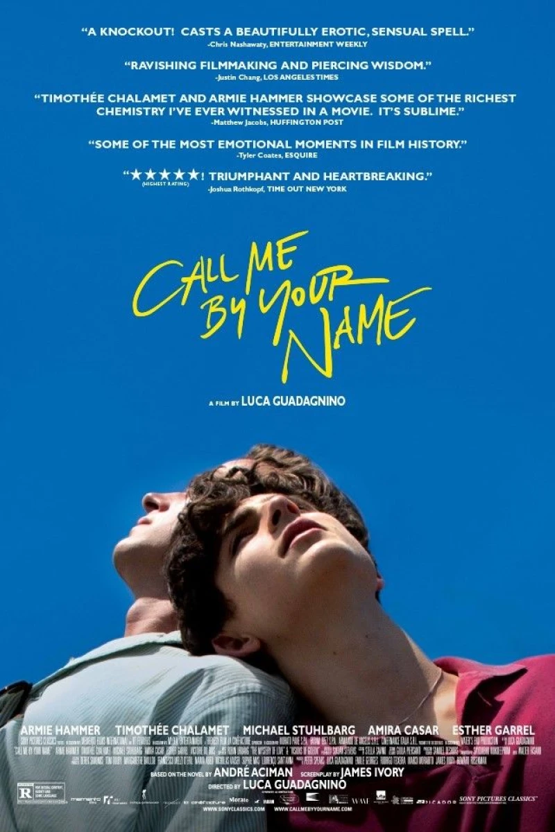 Call Me by Your Name Plakat