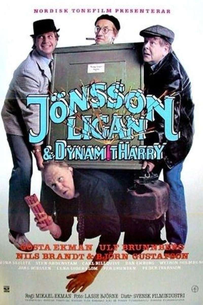 Jønssonligan 02: Jønssonligan DynamitHarry Plakat