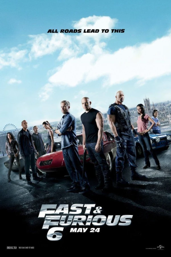 The Fast and the Furious 6 - Fast And Furious 6 Plakat