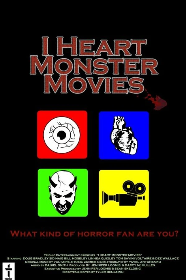 I Heart Monster Movies Plakat