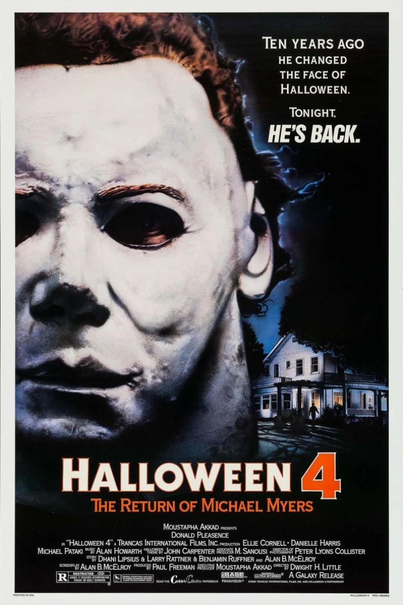 Halloween 4: The Return of Michael Myers Plakat