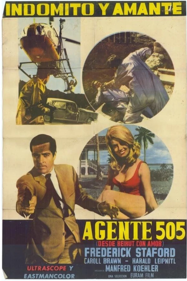 Agent 505: Death Trap in Beirut Plakat