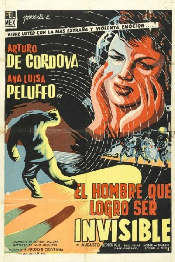 Invisible Man in Mexico Plakat