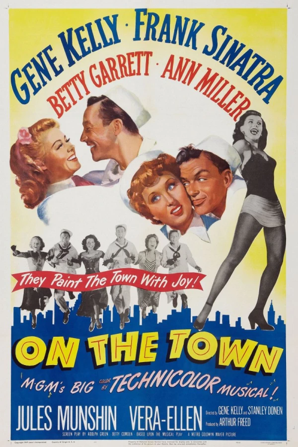 On the Town Plakat