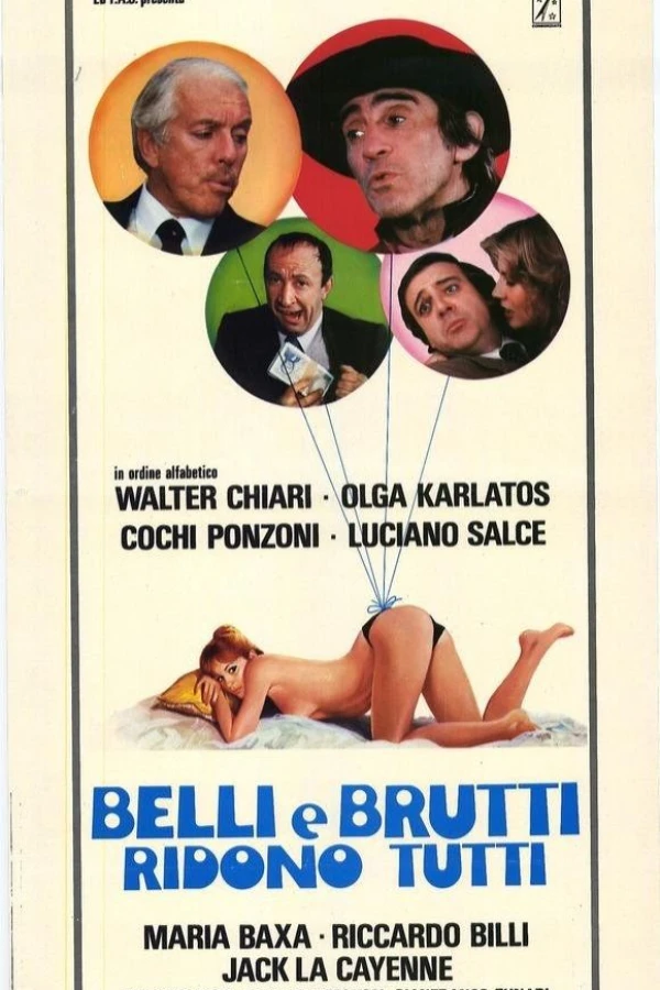 Belli e brutti ridono tutti Plakat