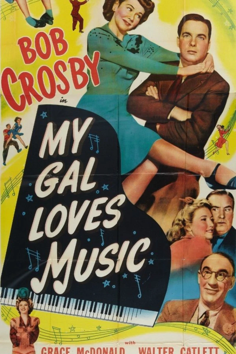 My Gal Loves Music Plakat