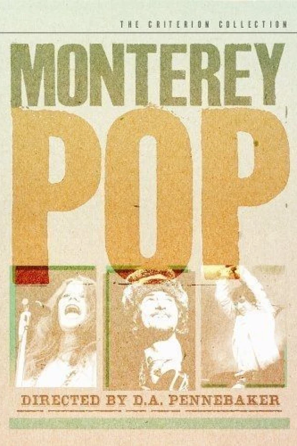 Monterey popfestival Plakat