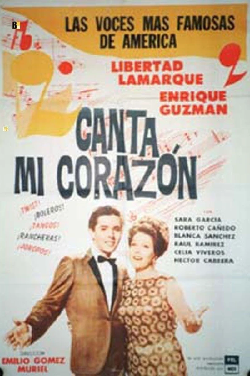 Canta mi corazón Plakat