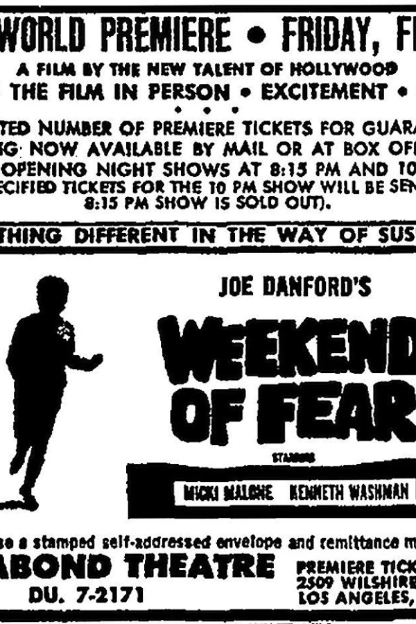 Weekend of Fear Plakat